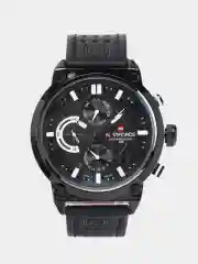 Белый мужские наручные часы Naviforce NF9068L с хронографом, в подарочной упаковке