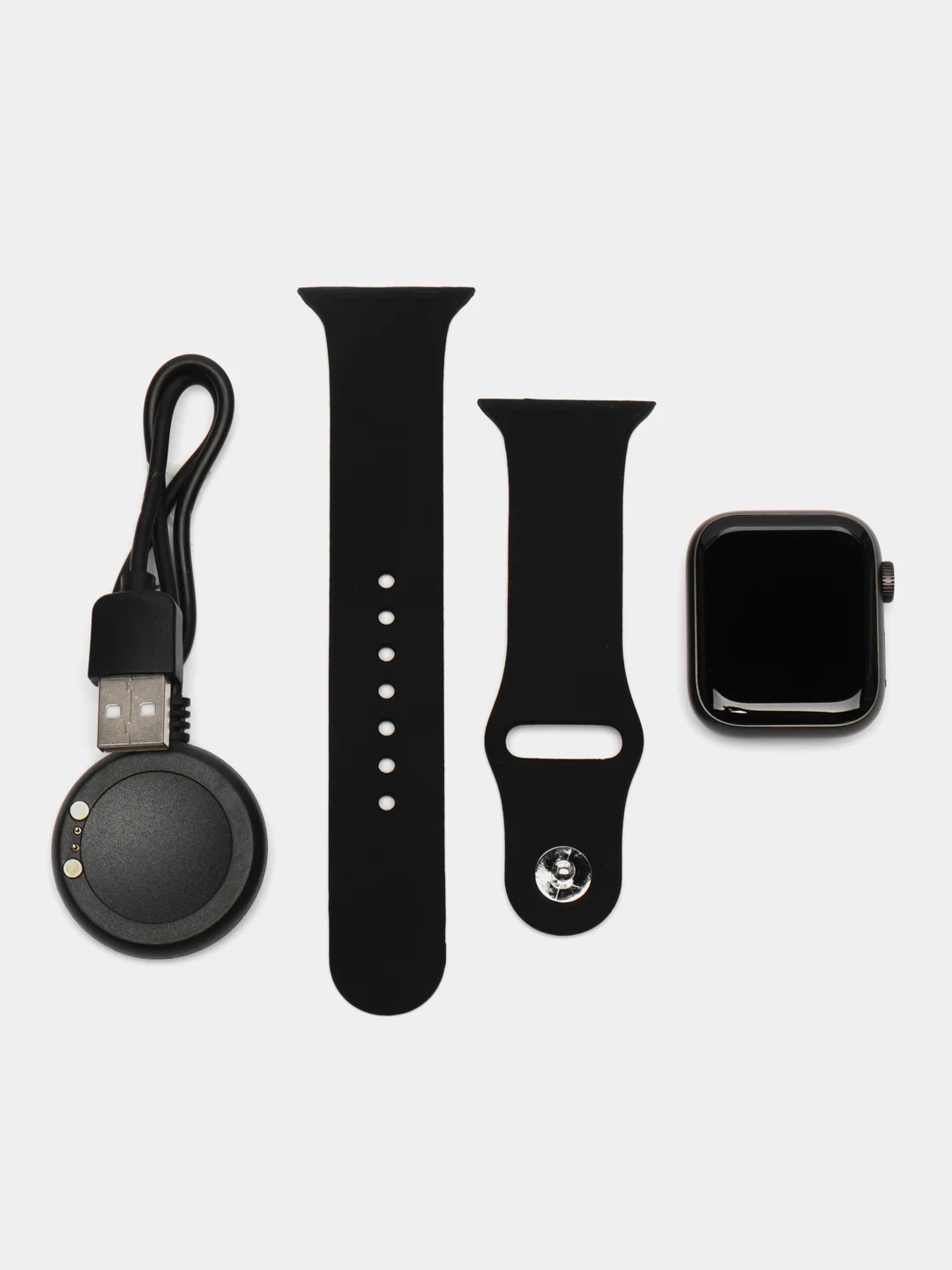 Черный умные смарт-часы M7Plus, M7 Mini, Smart Watch Series 7, 45 мм