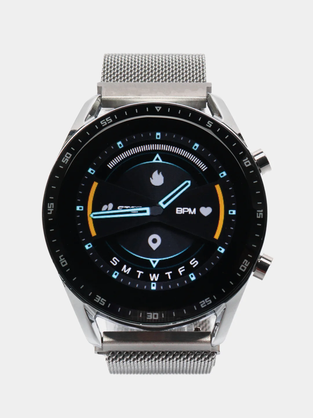 Серебряный смарт часы Smart Watch 3