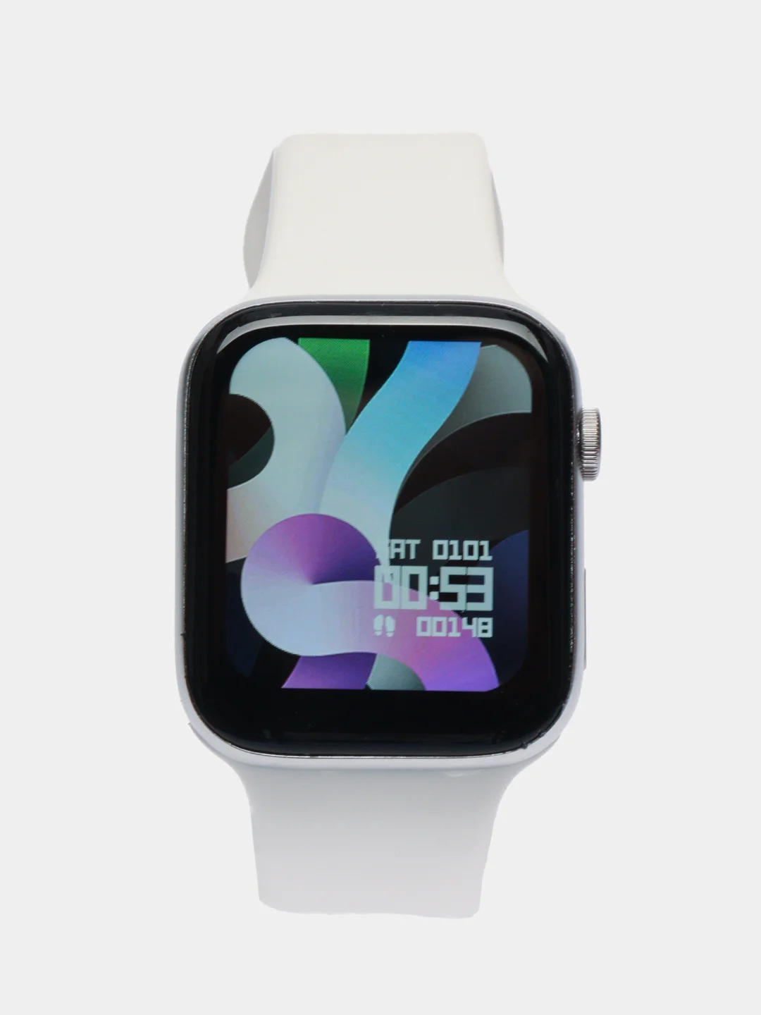 Серебряный умные часы Smart Watch 7, 44 мм
