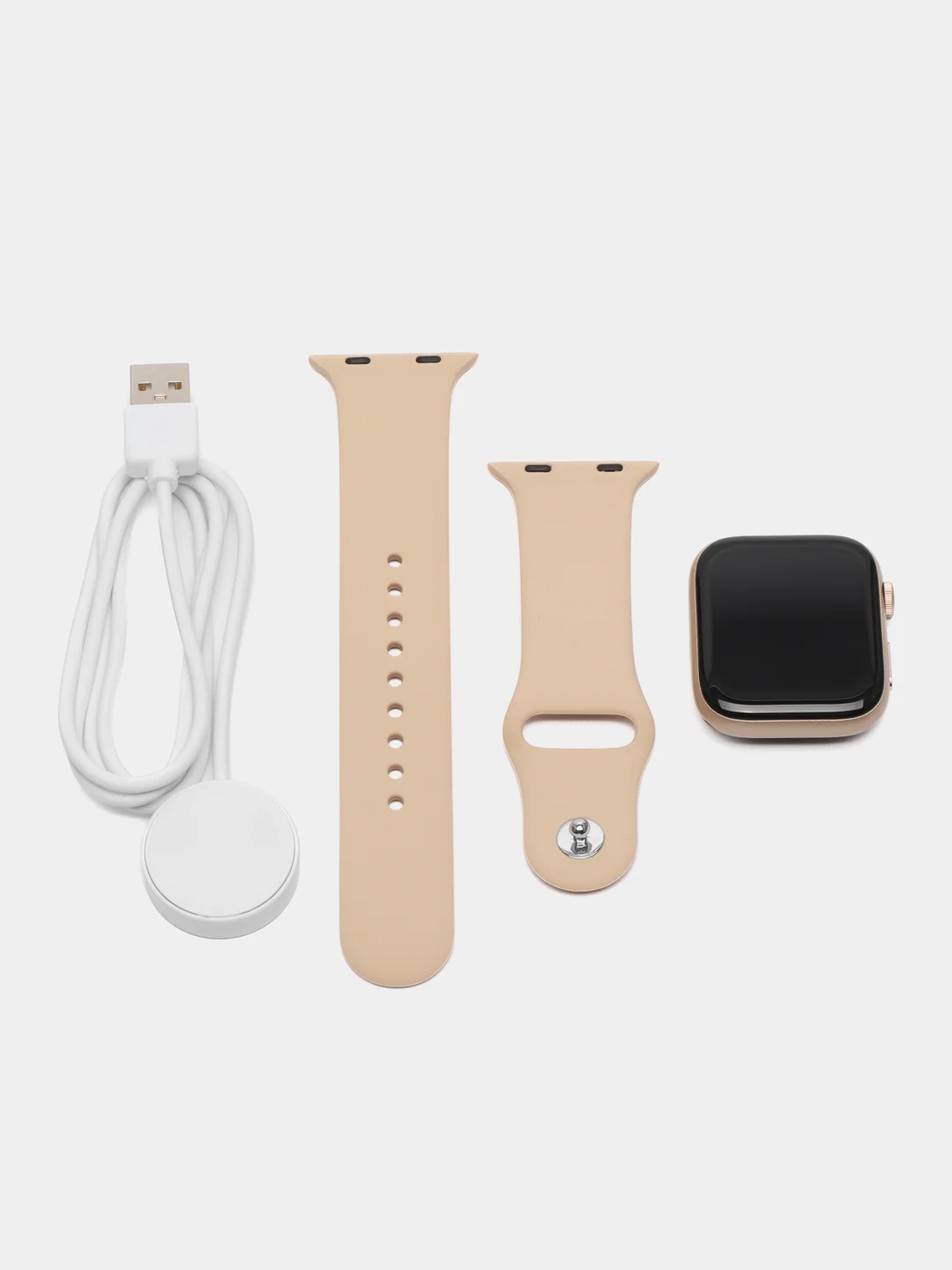 Кремовый умные часы Smart Watch X7 Pro