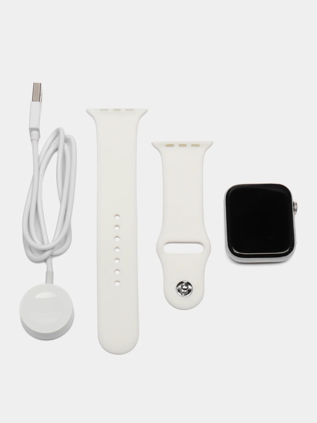 Серебряный умные часы Smart Watch 8