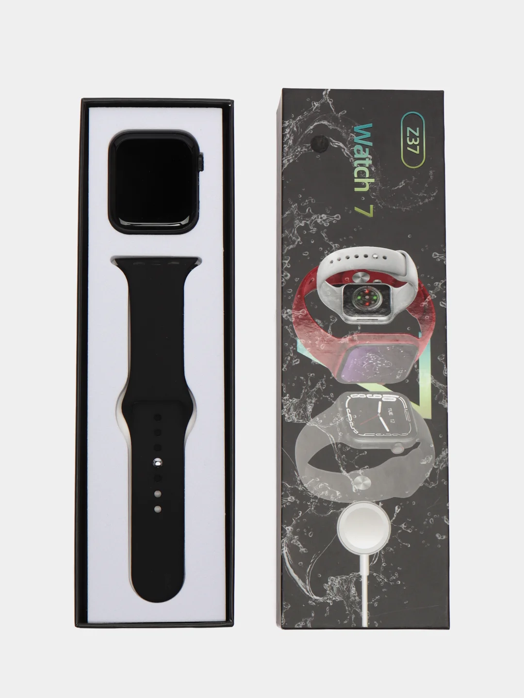 Черный умные часы Smart Watch 7, 44 мм