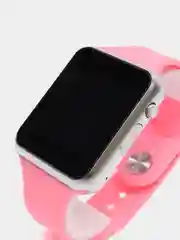 Розовый смарт часы Smart Watch DZ09/GTO8