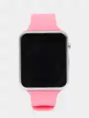 Розовый смарт часы Smart Watch DZ09/GTO8