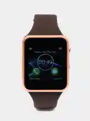 Золотой смарт часы Smart Watch DZ09/GTO8