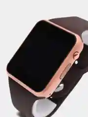 Золотой смарт часы Smart Watch DZ09/GTO8