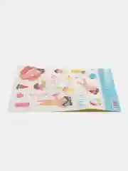 Коралловый наклейки