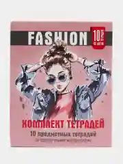 Красный комплект предметных тетрадей, со справочным материалом, 10 предметов, 36/48 листов