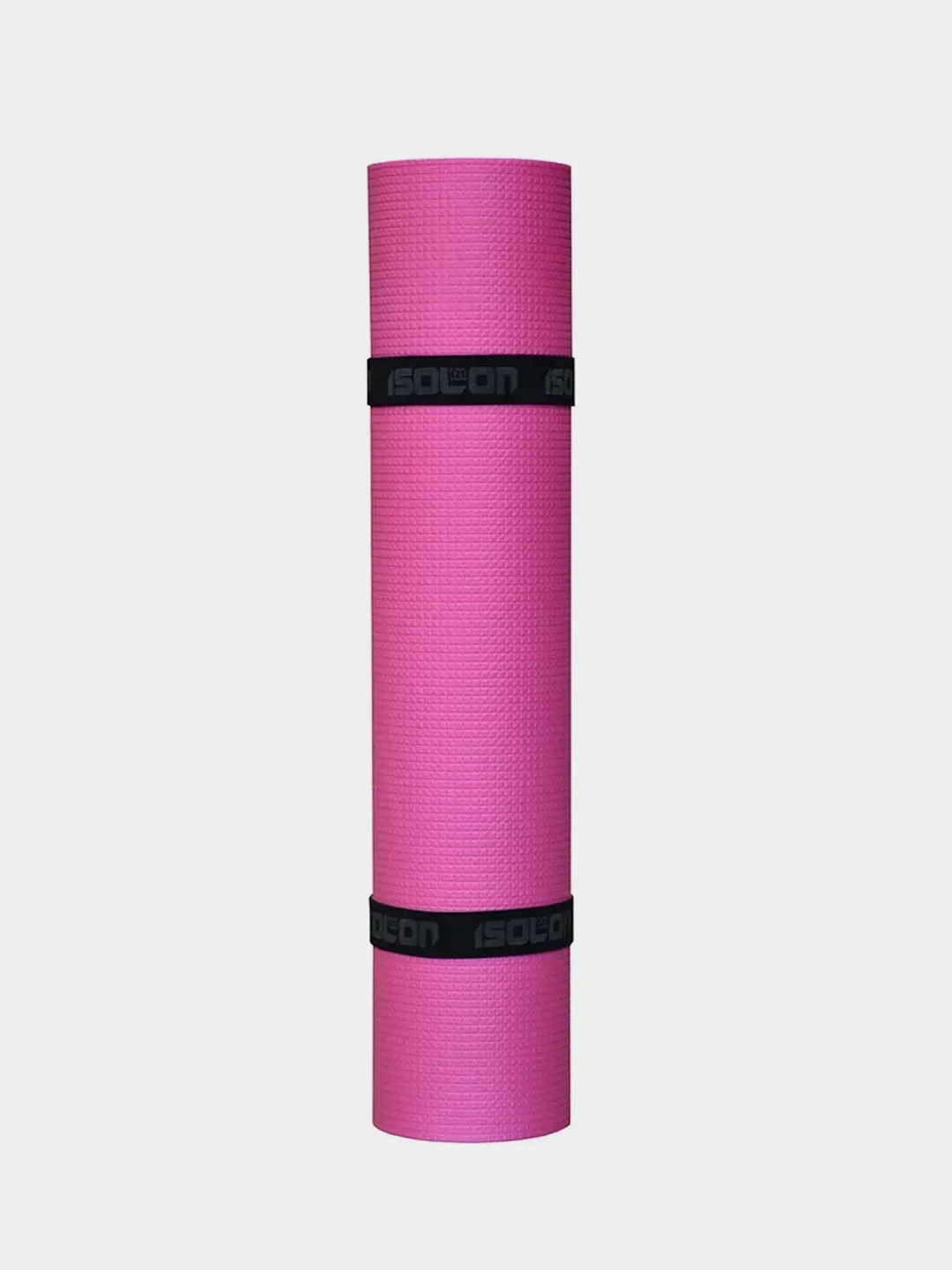 Фуксия коврик спортивный для зарядки, фитнеса, йоги Isolon Sport 5, 180х60 см