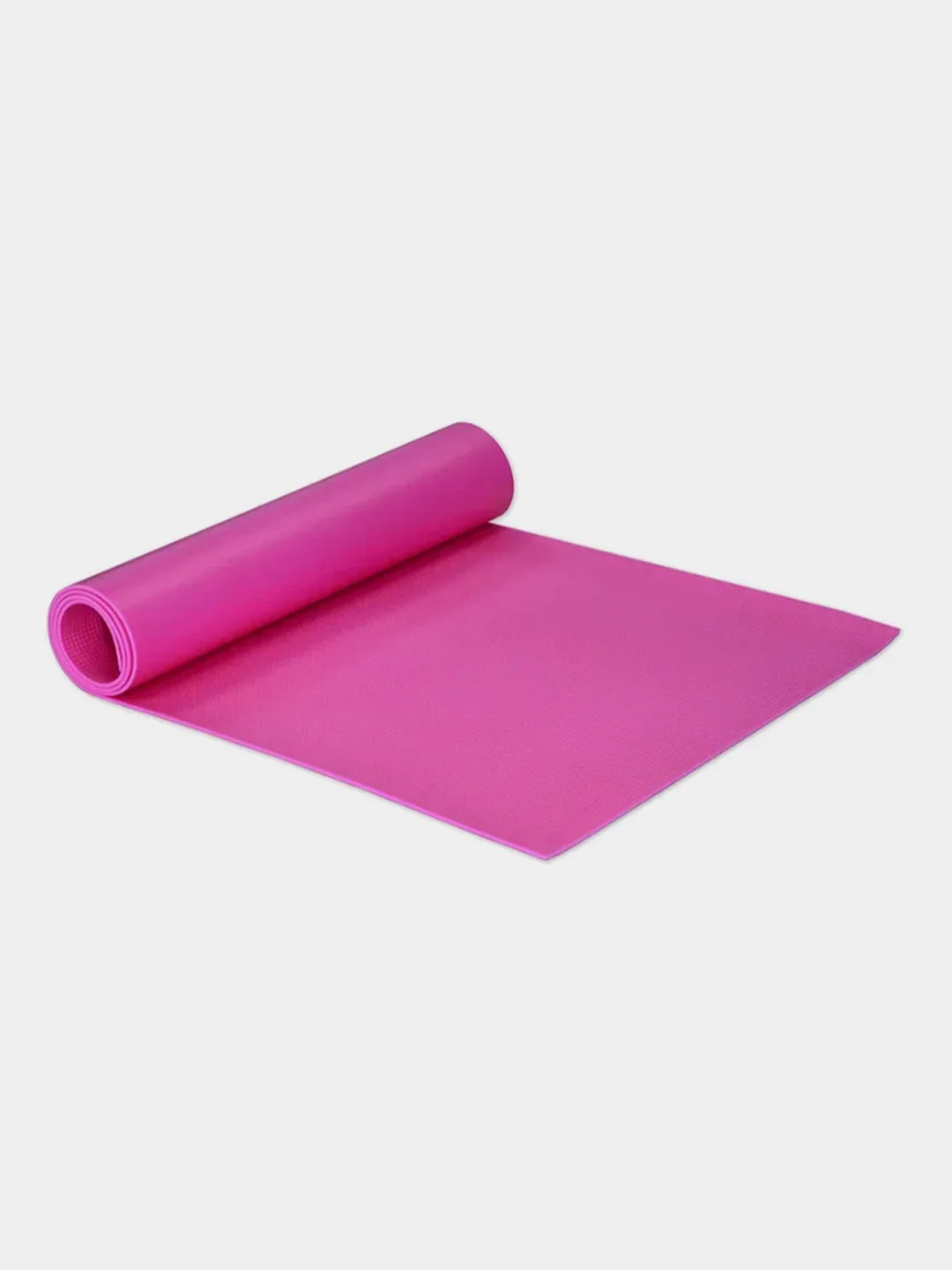 Фуксия коврик спортивный для зарядки, фитнеса, йоги Isolon Sport 5, 180х60 см