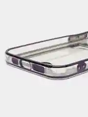 Фиолетовый чехол на Айфон, с карманом для карт, IPhone XR 11 12 13 14 15 Pro Max, картхолдер
