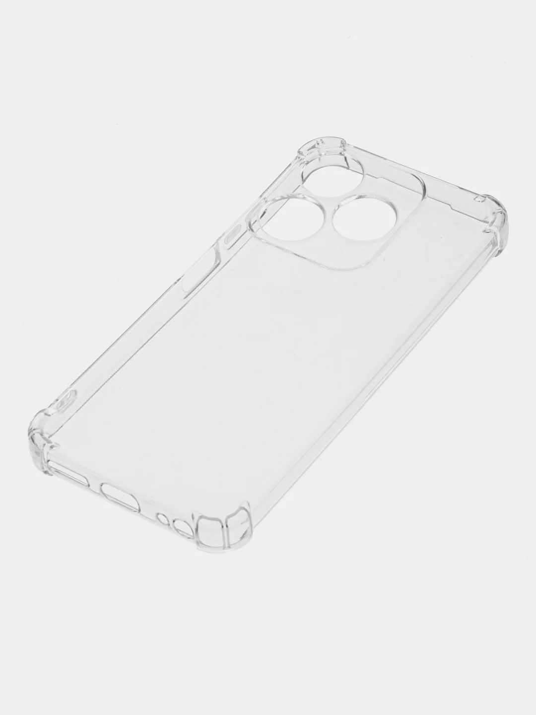 Прозрачный чехол на Tecno Spark 10 (10C, Спарк 10 / 10С) прозрачный, силиконовый, противоударный