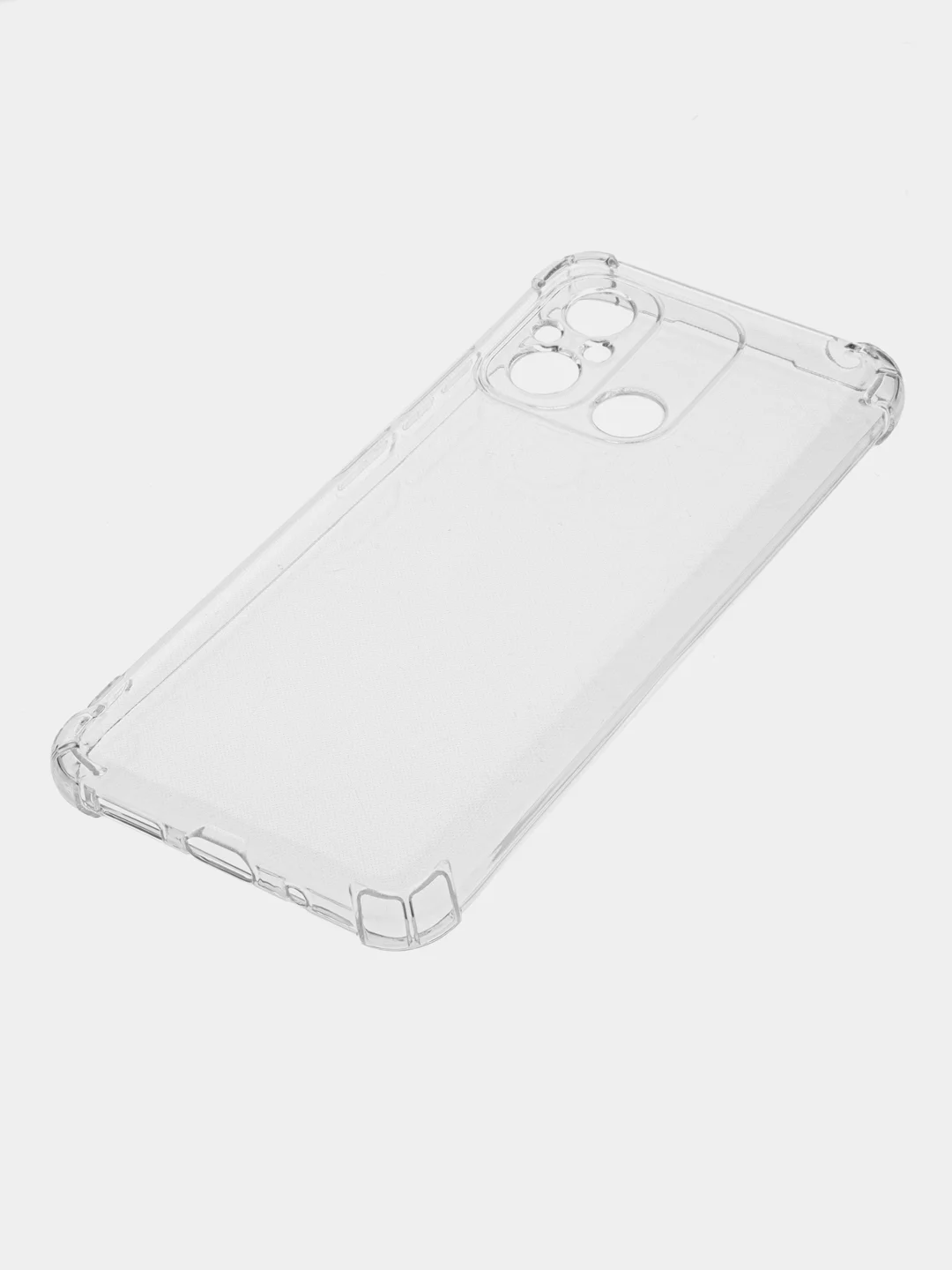Прозрачный чехол Xiaomi Redmi 12C / Сяоми Редми 12С, прозрачный, силиконовый, противоударный