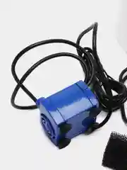 Белый автоматическая поилка для домашних животных, фонтан с подсветкой, 3.1 л