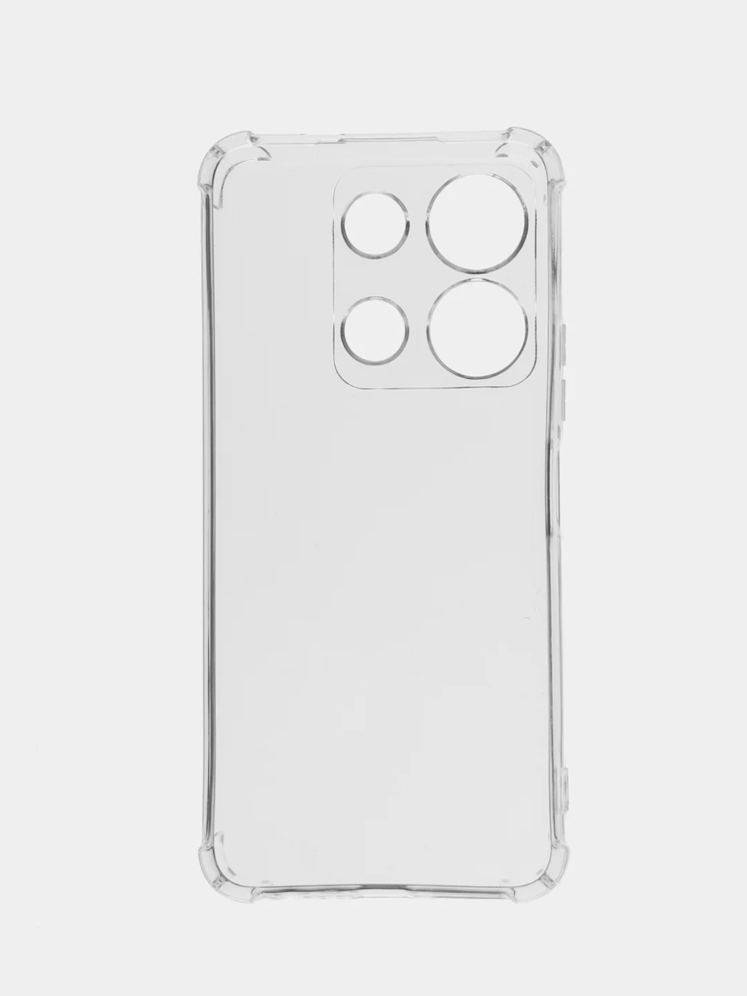 Прозрачный чехол на Infinix Note 30i / Инфиникс Нот 30Ай, прозрачный, силиконовый, противоударный