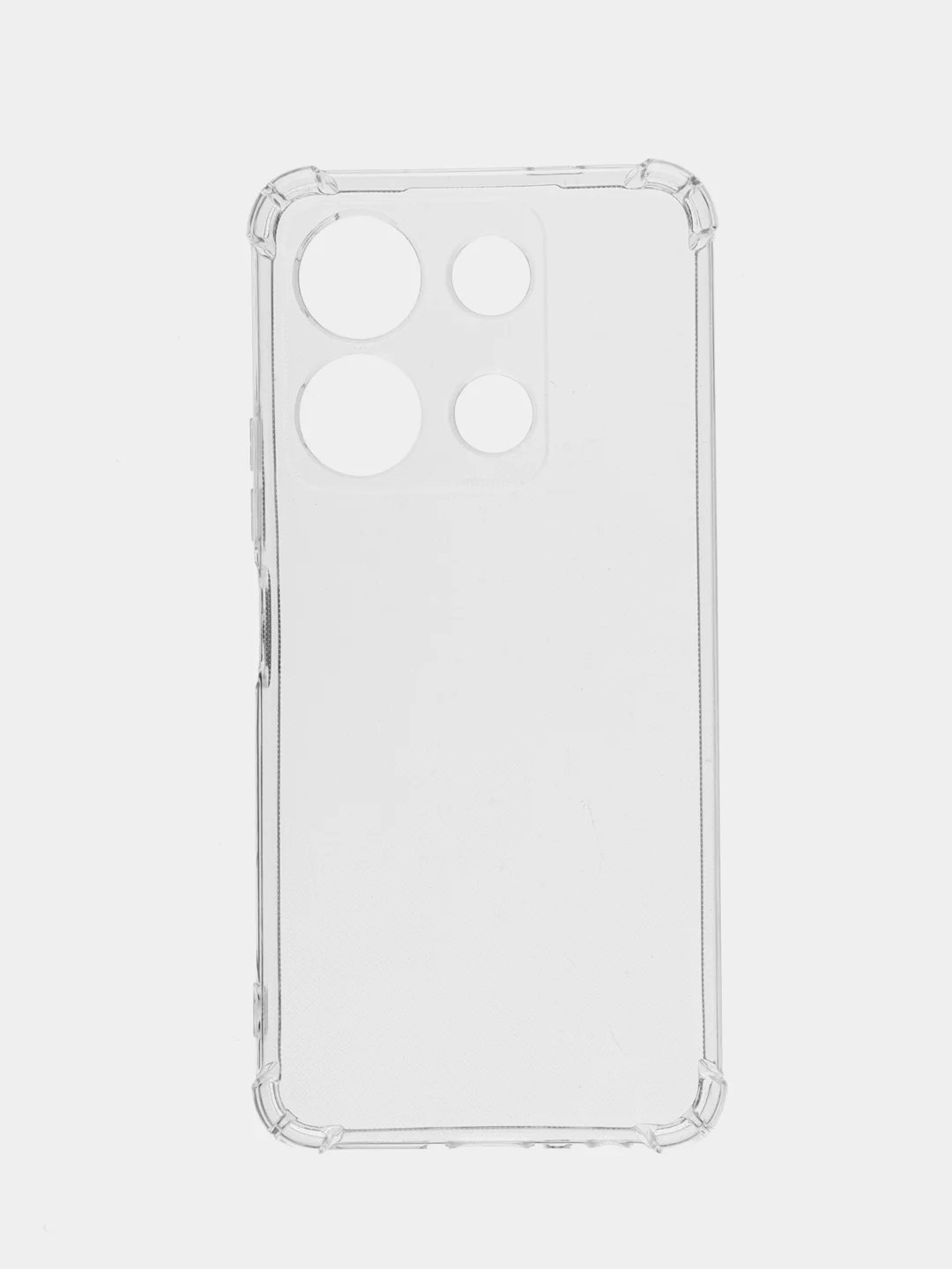 Прозрачный чехол на Infinix Note 30i / Инфиникс Нот 30Ай, прозрачный, силиконовый, противоударный