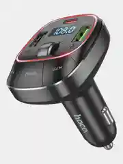 FM - Трансмиттер HOCO E76 Type-C PD48W, автомобильное зарядное устройство ФМ-модулятор