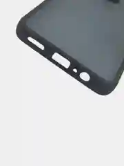 Бордовый чехол матовый для Honor X7a / Хонор Х7а, пластиковый, полупрозрачный, с глянцевой рамкой