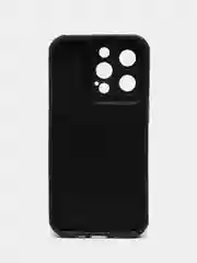 Серый меланж чехол для iPhone (Айфон) 11, 12, 13, Pro, Pro Max, 14, 15, Pro, Pro Max