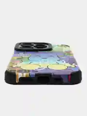Бирюзовый чехол для iPhone (Айфон) 11, 12, 13, Pro, Pro Max, 14, 15, Pro, Pro Max
