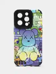 Бирюзовый чехол для iPhone (Айфон) 11, 12, 13, Pro, Pro Max, 14, 15, Pro, Pro Max