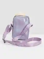 Сумка через плечо, для девочки, фиолетовая, с игрушкой, 16 х 11,5 см, детская, из эко-кожи