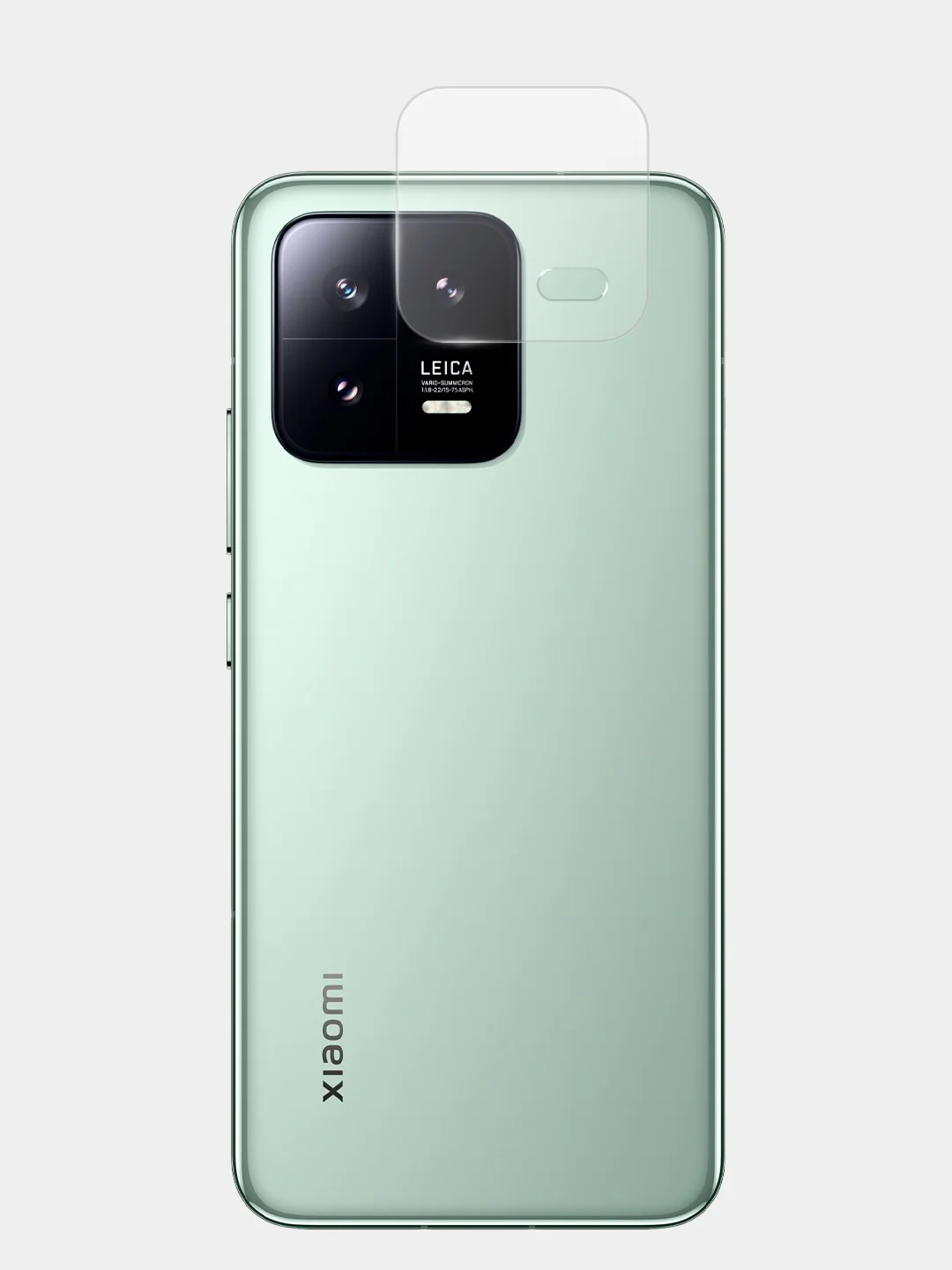 Прозрачный защитное стекло на камеру Broscorp, для телефона Xiaomi 13, прозрачное, закаленное