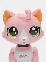 Интерактивная игрушка "Котёнок Лу-Лу", катается, свет, звук, реагирует на хлопки