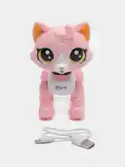 Интерактивная игрушка "Котёнок Лу-Лу", катается, свет, звук, реагирует на хлопки