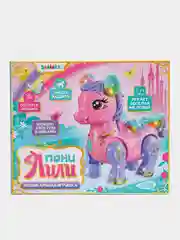 Музыкальная игрушка "Пони Лили", звук, свет, ходит