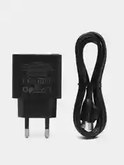 Черный сетевое зарядное устройство BOROFONE BAS14A (PD20W+QC3.0) + кабель для iPhone и Android