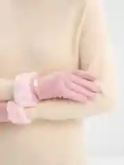 Конфетный сенсорные женские зимние перчатки