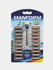 Бритва мужская MANFORM 3, 21 кассета в наборе