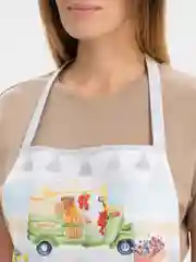 Фартук Этель Food market 70х60 см, 100% хлопок, саржа 190 г/м2