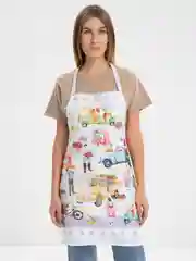 Фартук Этель Food market 70х60 см, 100% хлопок, саржа 190 г/м2