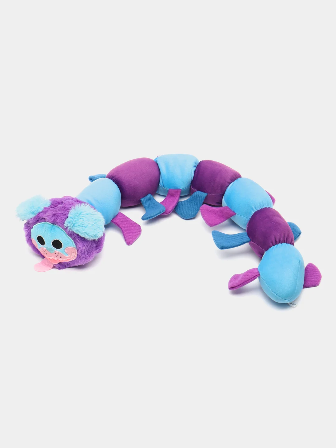 Синий игрушка детская мягкая Собака мопс-гусеница Пи Джей