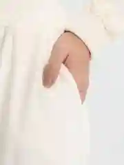 Кремовый женский спортивный костюм, велюровый