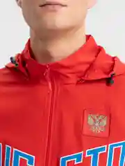 Красный ветровка мужская Russia/ Россия, спортивная куртка мужская / костюм верх