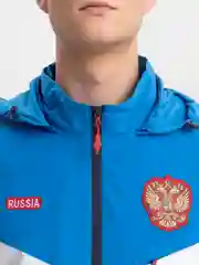 Голубой ветровка мужская Russia/ Россия, спортивная куртка мужская / костюм верх