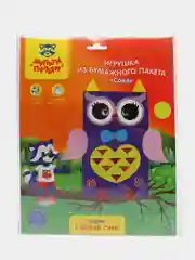 Набор для творчества Игрушка из бумажного пакета "Сова"