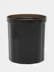 Белый держатель для фена, со стаканом