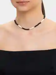 Угольный чокеры из бисера, на шею, разные цвета