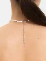 Белый чокеры из бисера, на шею, разные цвета