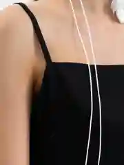 Белый чокер цветок на шею