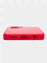 Тёмно-розовый чехол для Realme C33, Реалми С33, пластиковый, глянцевый, под стекло