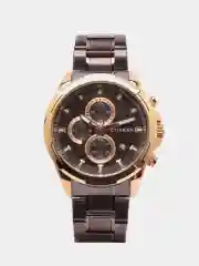Золотой мужские наручные часы Curren 8354 с хронографом