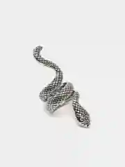 Серебряный комплект колец "Змеи", на Новый Год, год Змеи