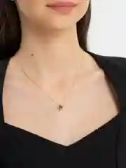 Золотой подвеска "Звезда"