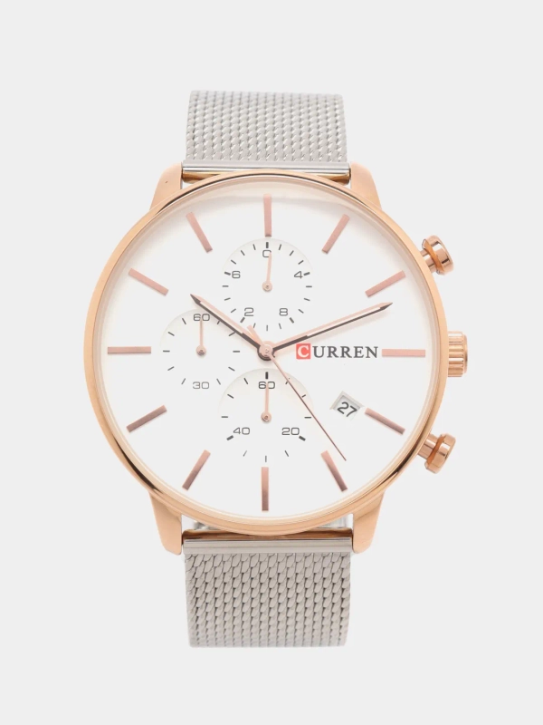 Мужские наручные часы Curren 8339 с хронографом в подарочной упаковке